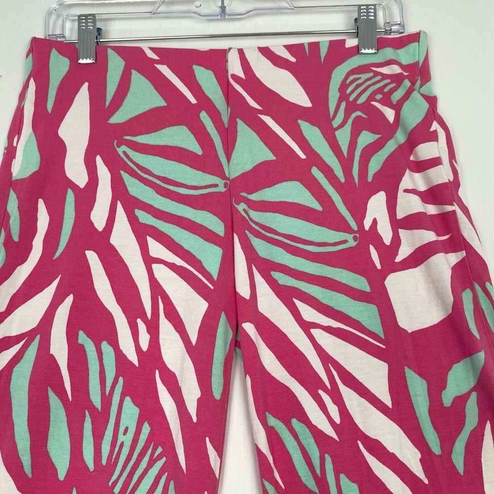 Lilly Pulitzer Pants Size S Georgia May Palazzo Capri Pink Casual‎ Beach - Picture 10 of 10
